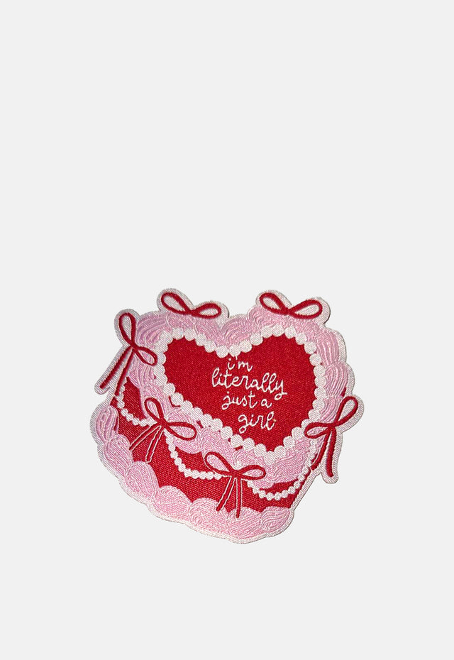 Just A Girl Cake Patch