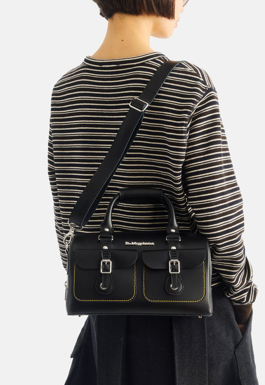 Kiev Leather Top Handle Bag