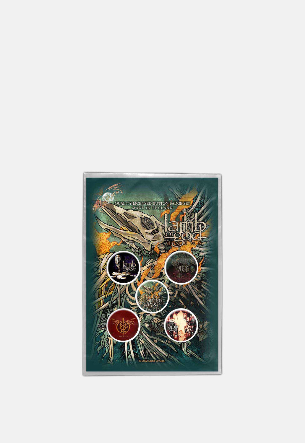 Omens Button Badge Set