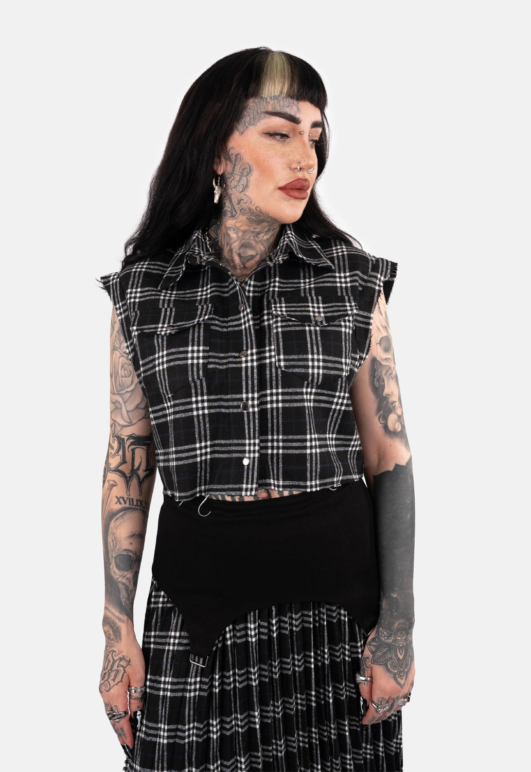 Larissa Cropped Sleeveless Top