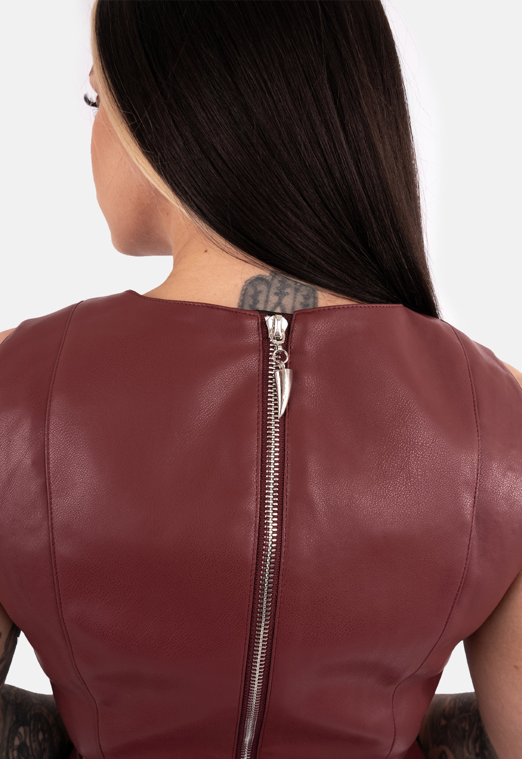 Lilith PU Corset Top