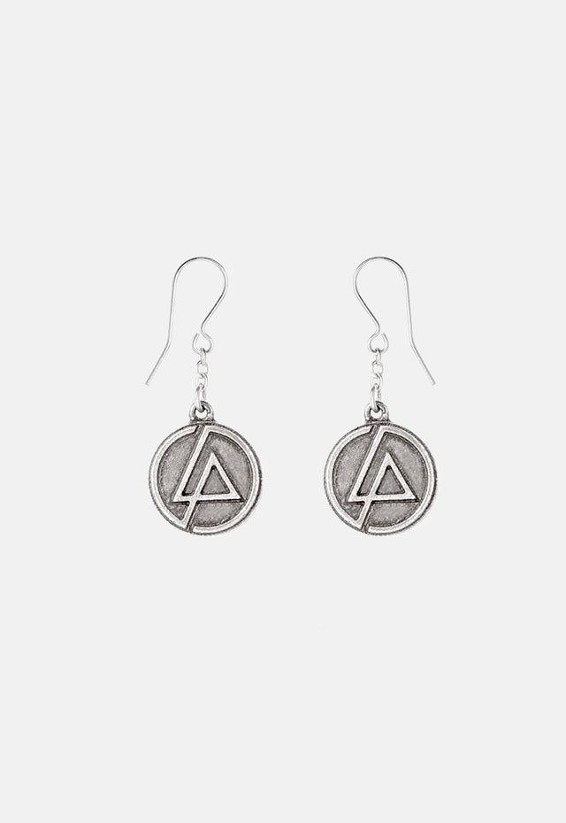 Linkin Park Circle Logo Earrings
