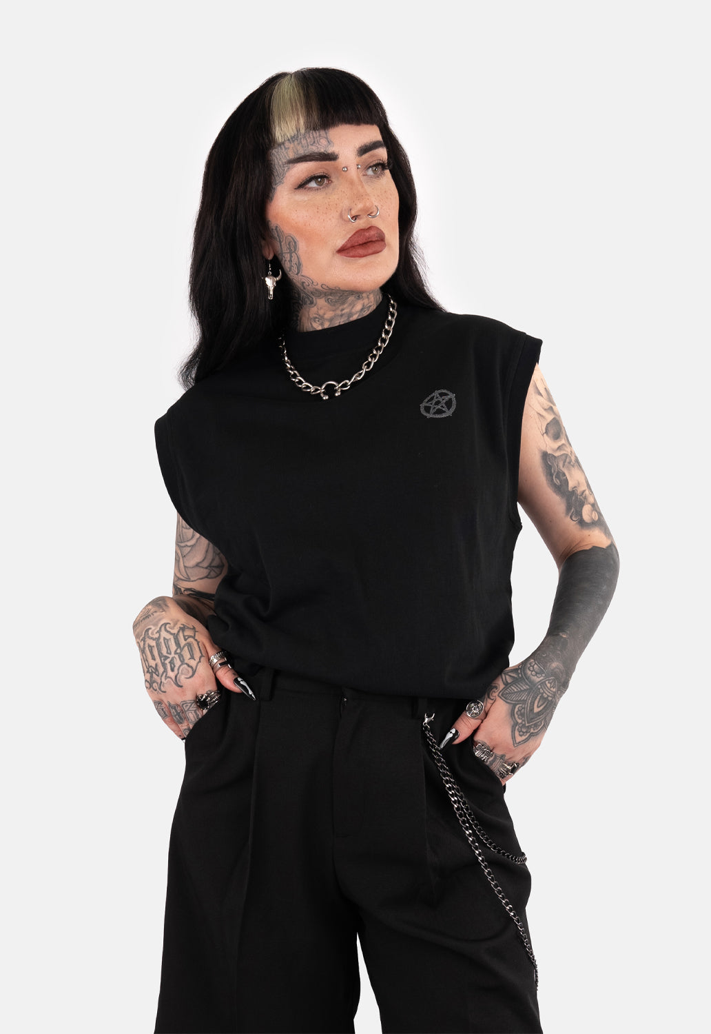 Lucia Longline Muscle Tank Top