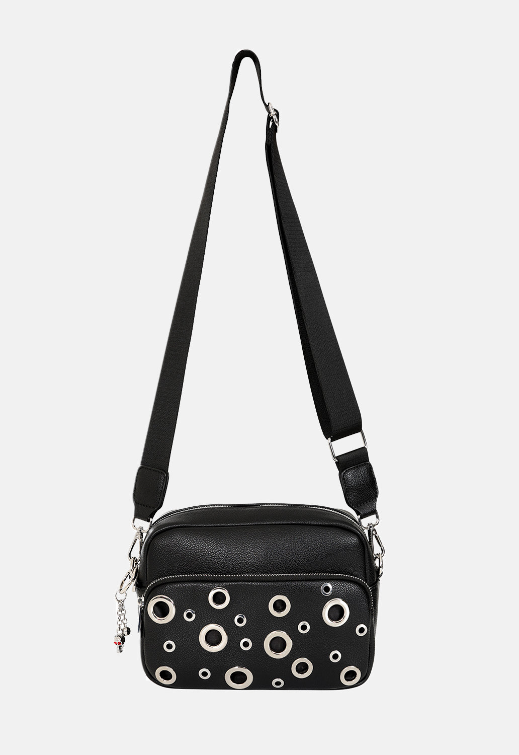 Metal Moon Shoulder Bag