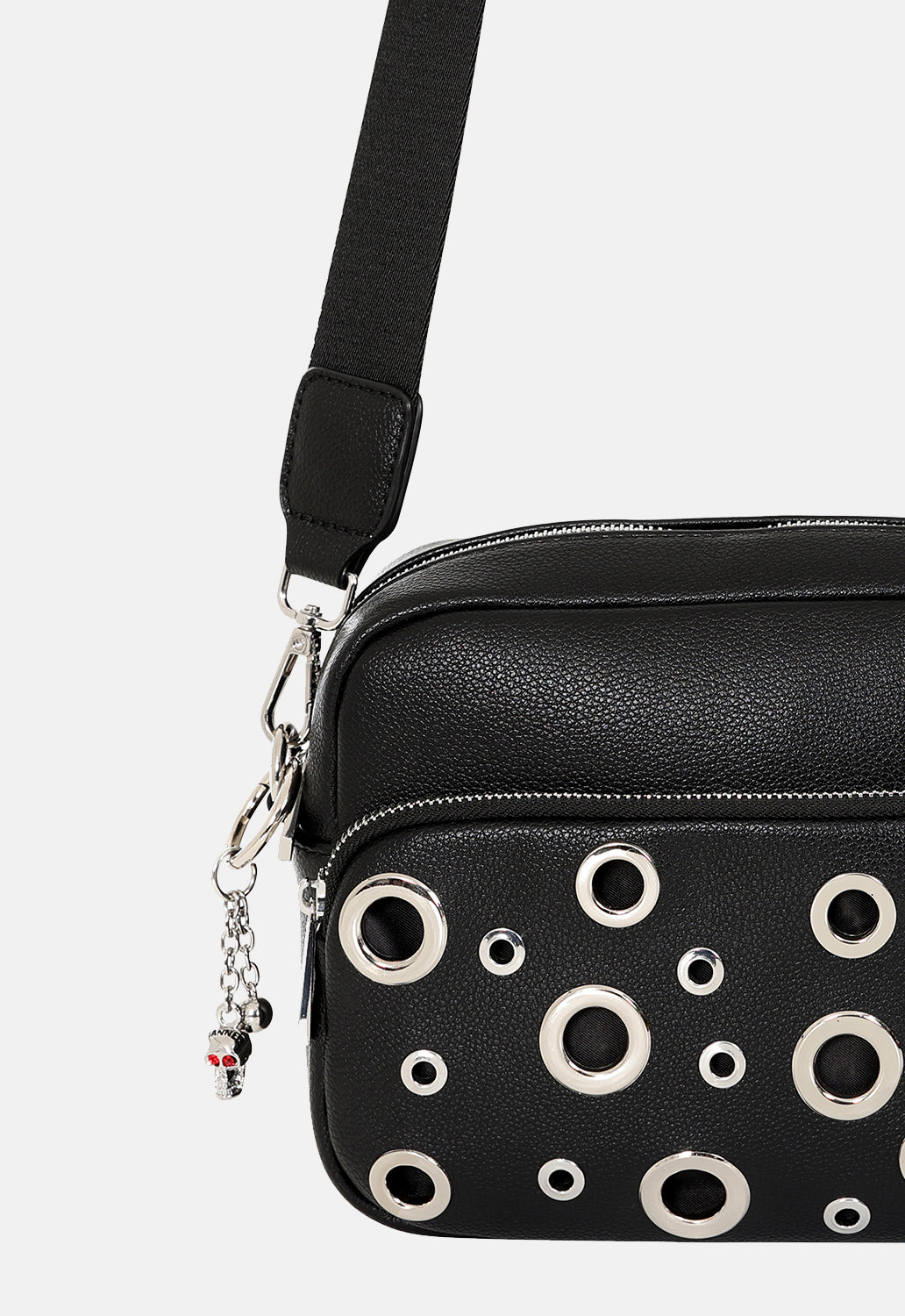 Metal Moon Shoulder Bag
