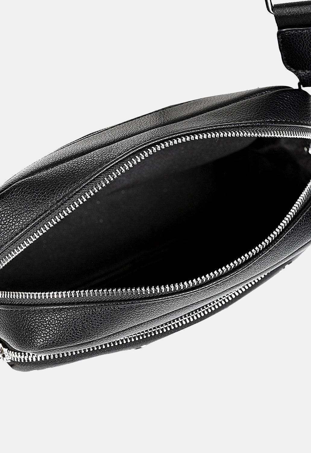 Metal Moon Shoulder Bag