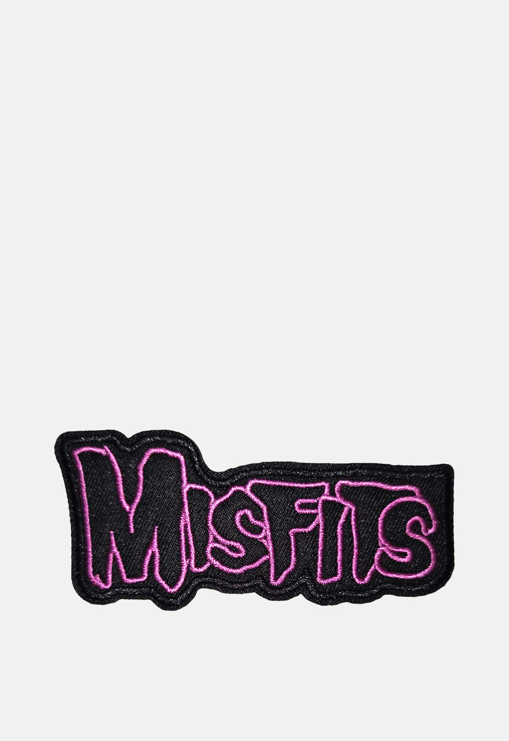 Misfits Purple Logo Patch