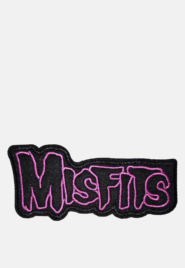 Misfits Purple Logo Patch