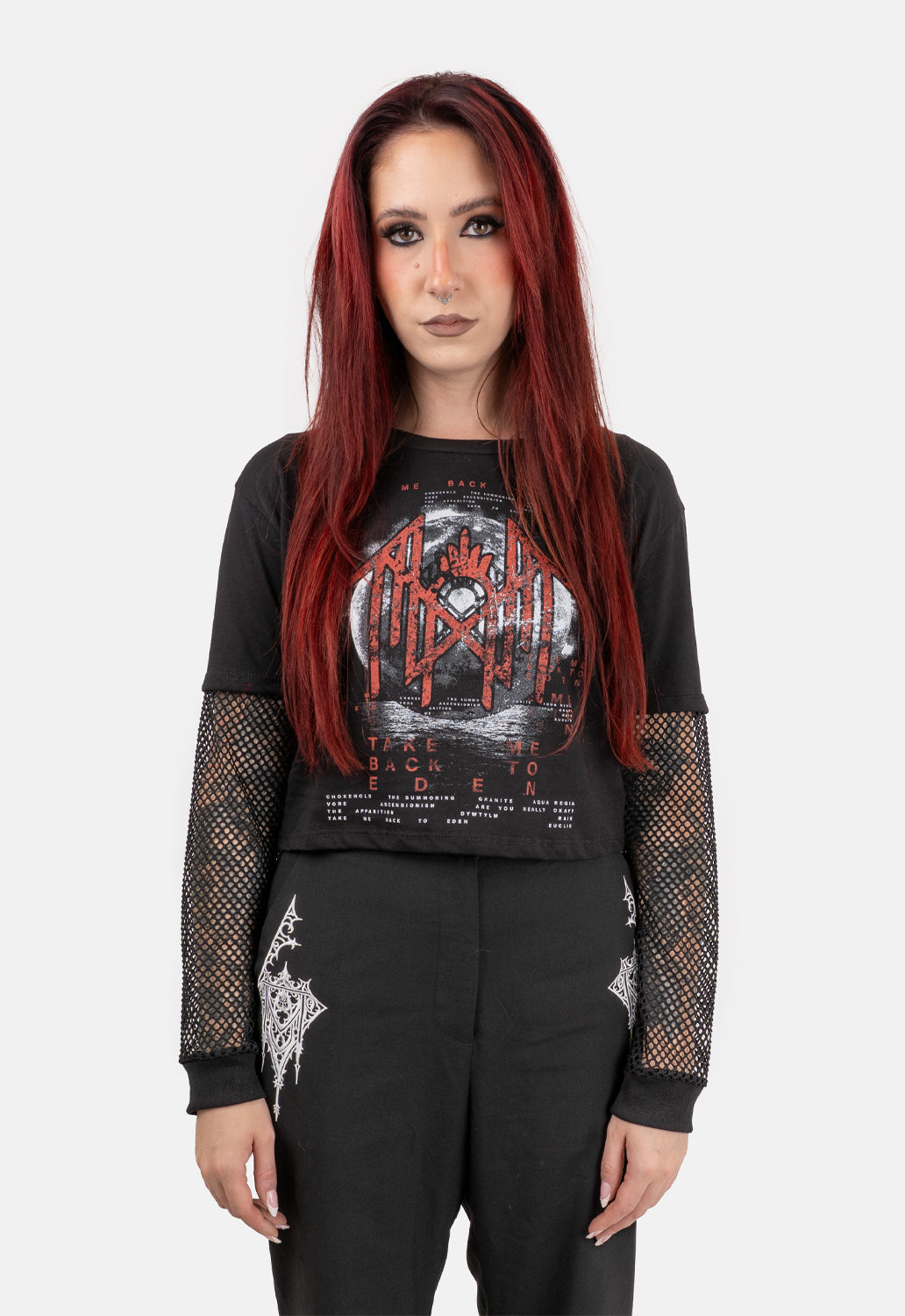 Moon Reflect Long Sleeved Crop Top