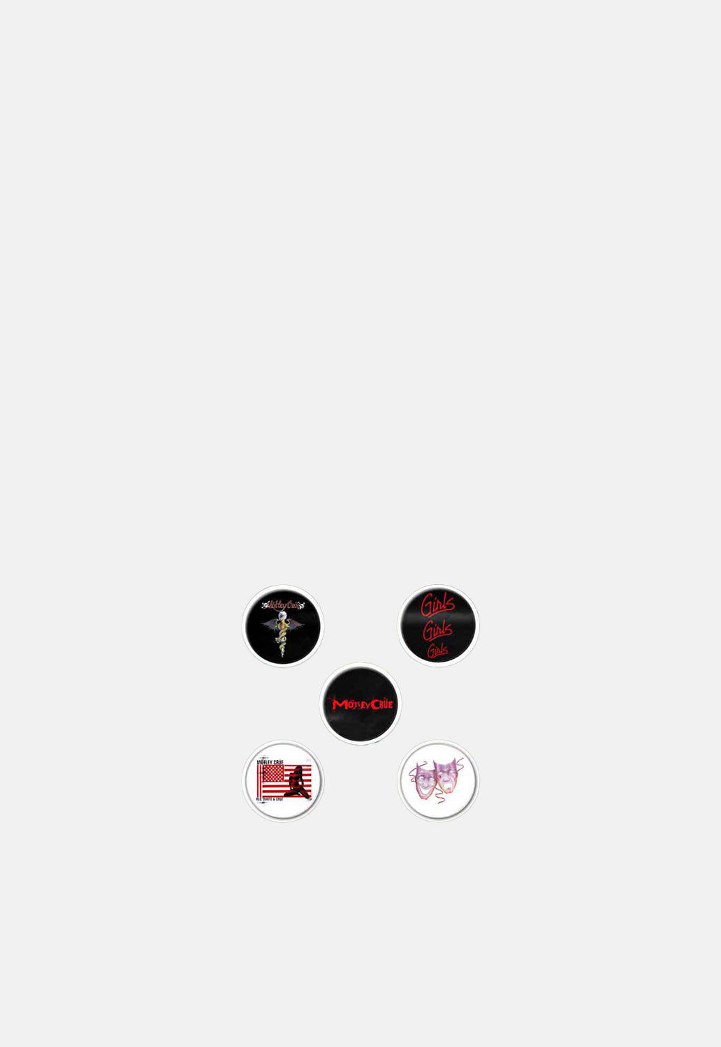 Dr. Feelgood Button Badge Set