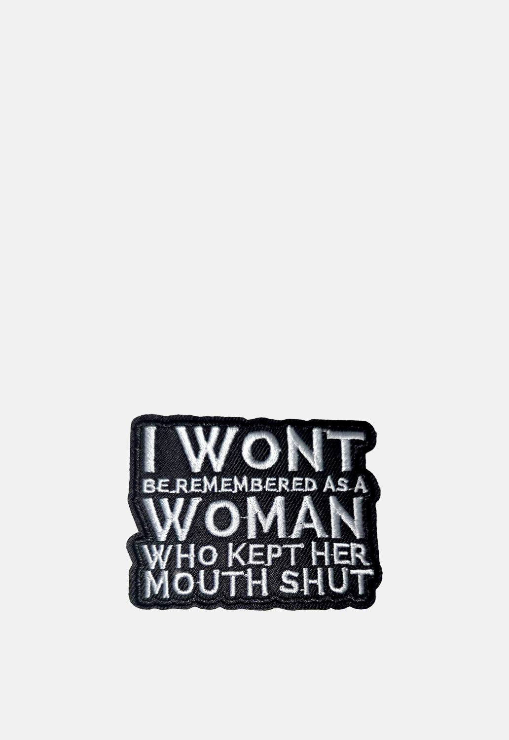 Mouth Shut Patch