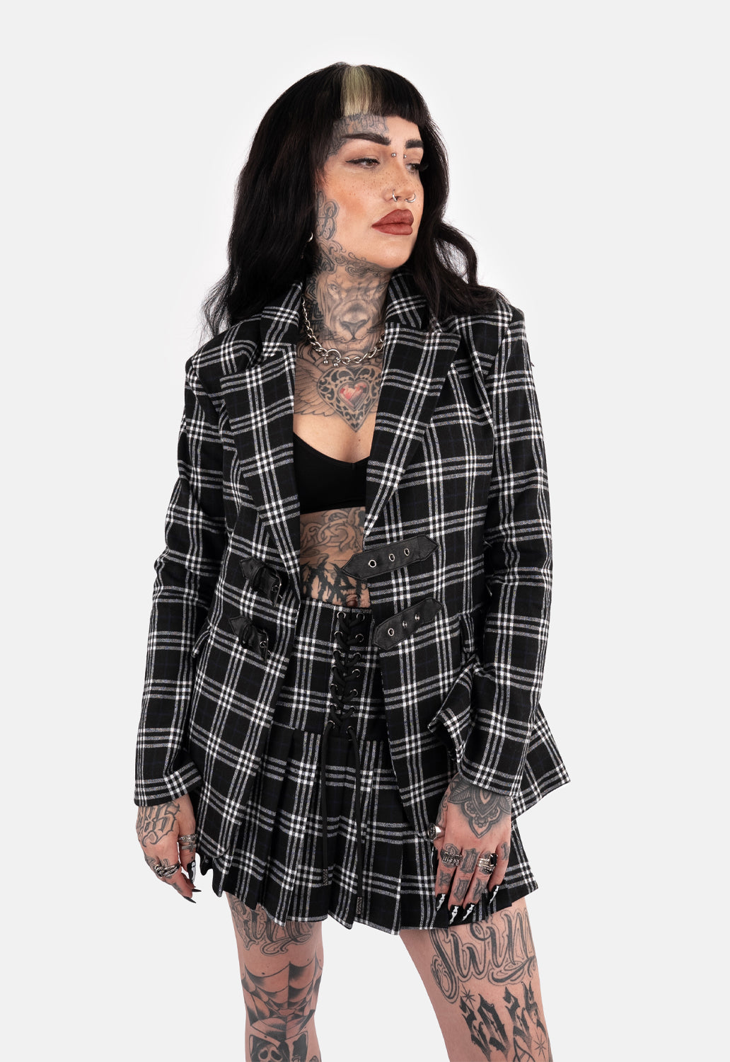 Naahmah Strap Belted Blazer
