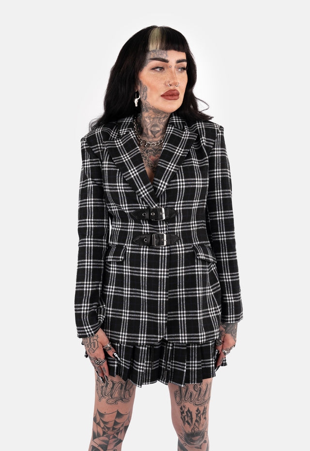 Naahmah Strap Belted Blazer