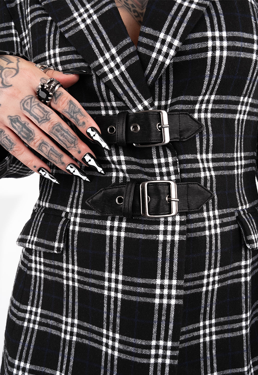 Naahmah Strap Belted Blazer