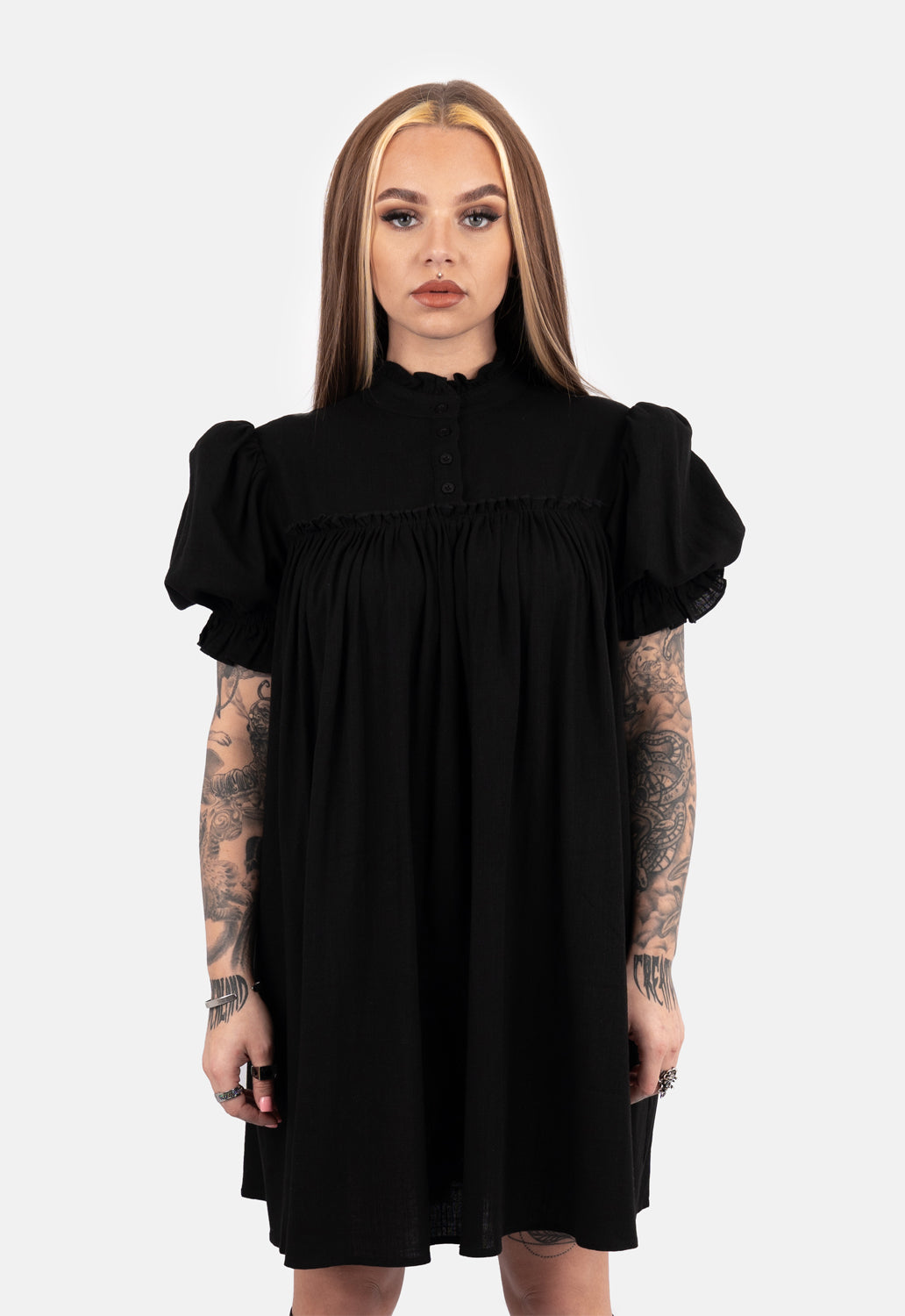 Nancy Baby Doll Mini Dress