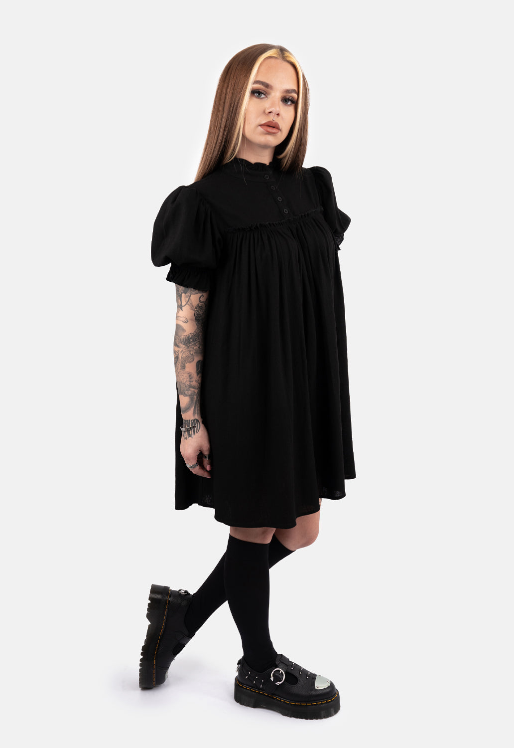 Nancy Baby Doll Mini Dress