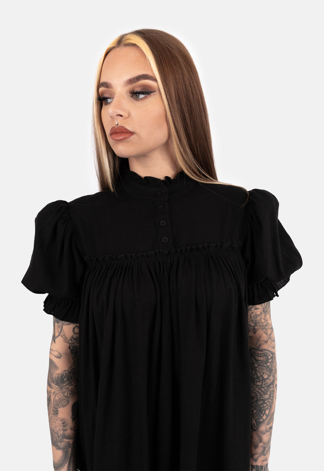 Nancy Baby Doll Mini Dress