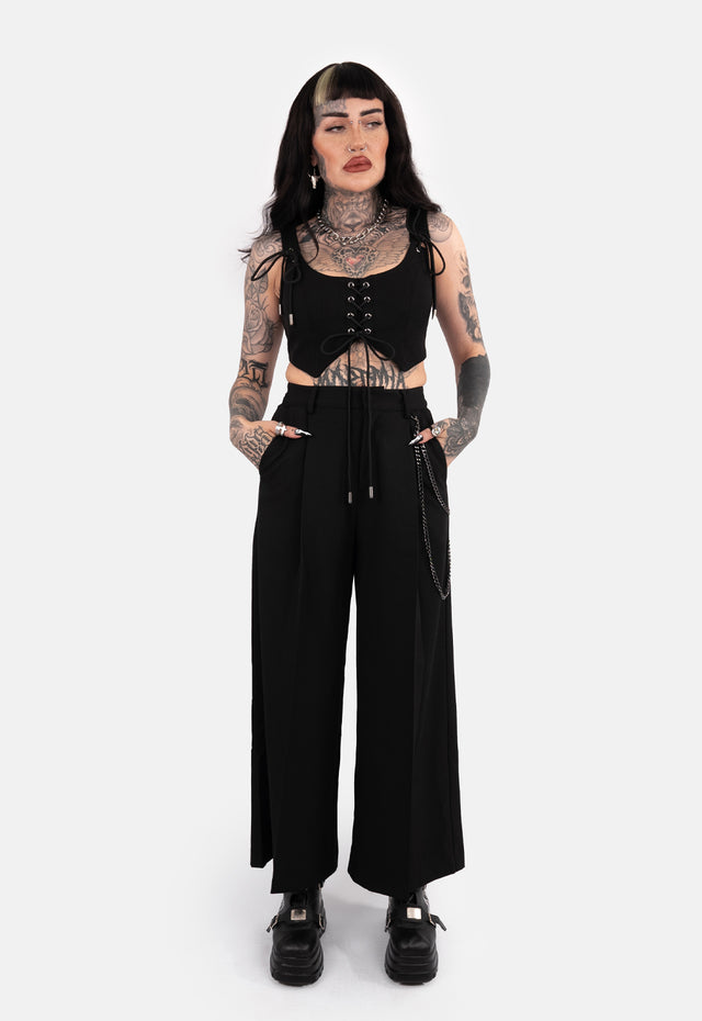 Nerissa Lace Up Corset Top