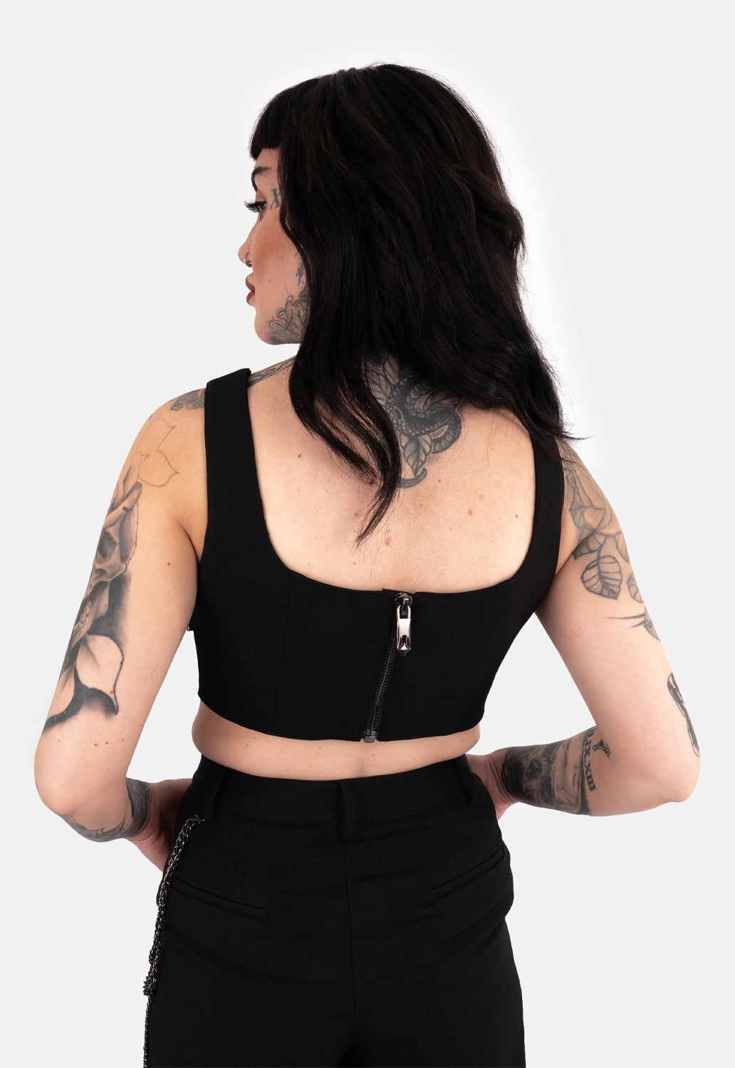 Nerissa Lace Up Corset Top