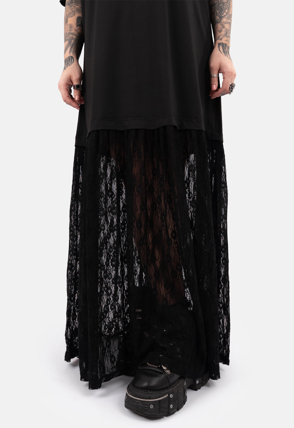 Nimue Varsity Tee Maxi Dress
