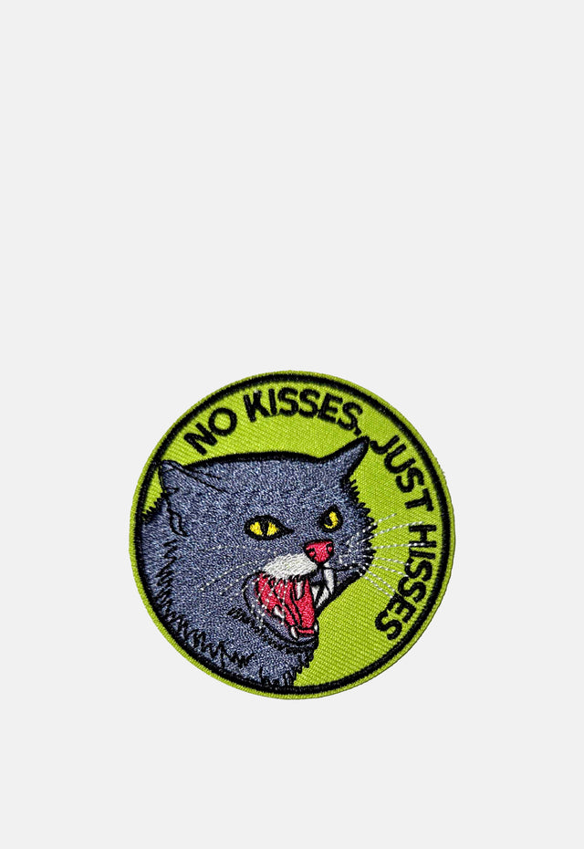 No Kisses Just Hisses Patch