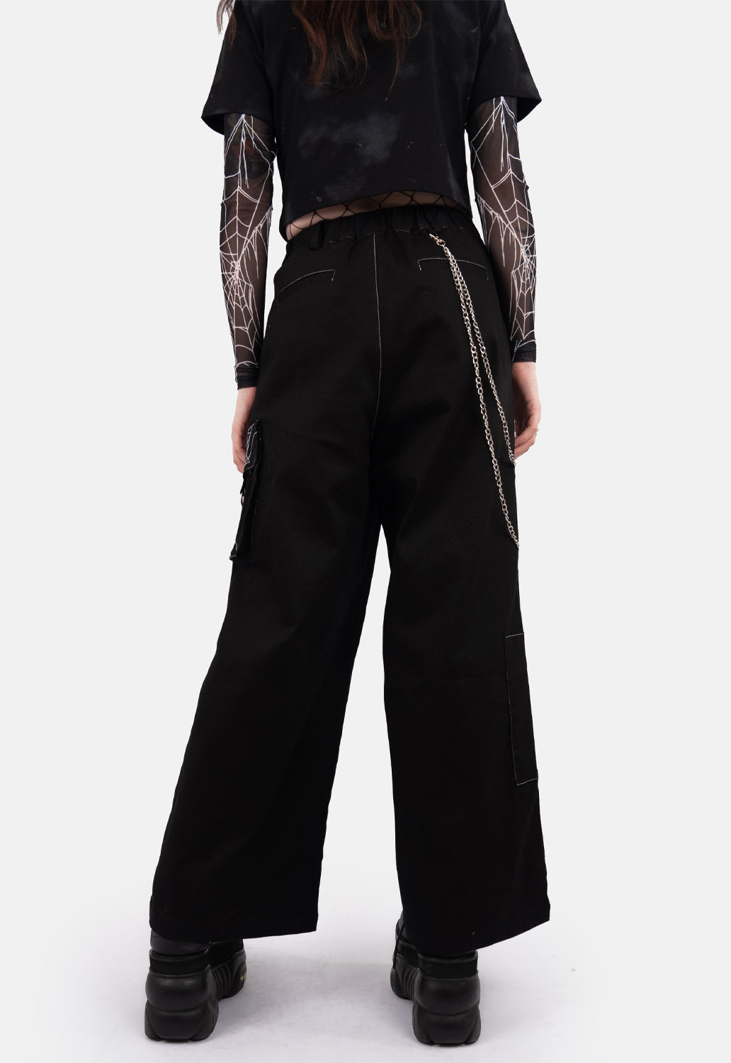 Nova Wide Leg Cargo Trousers