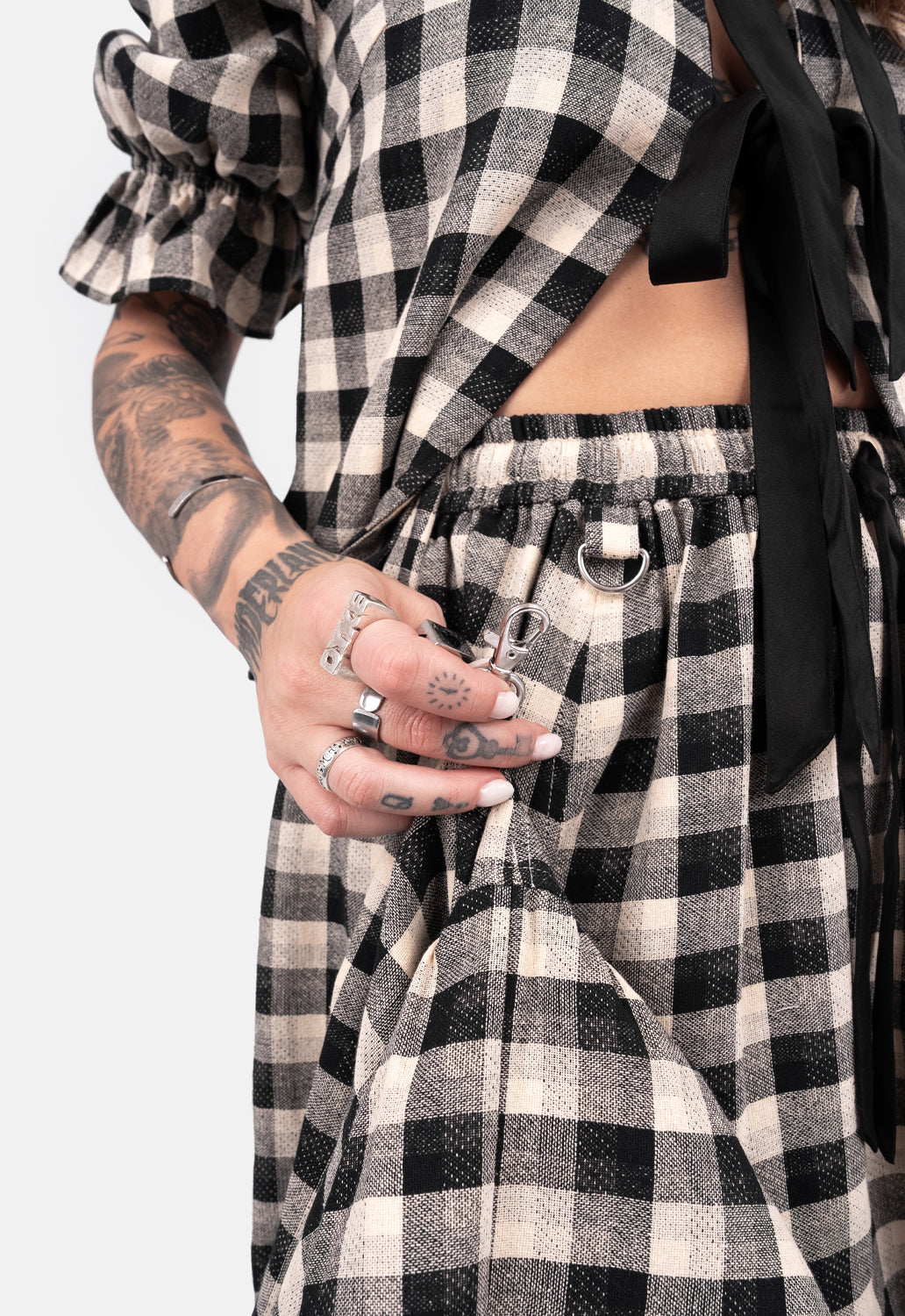 Peaches Ruched Maxi Skirt