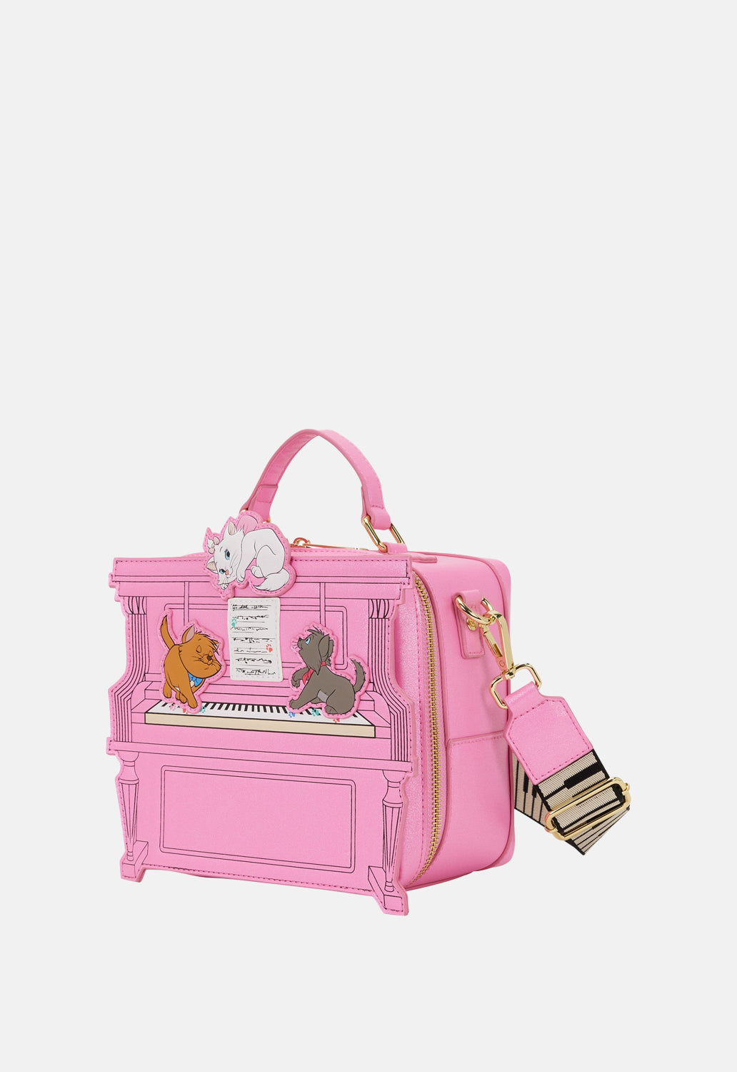 Aristocats Figural Piano Crossbody