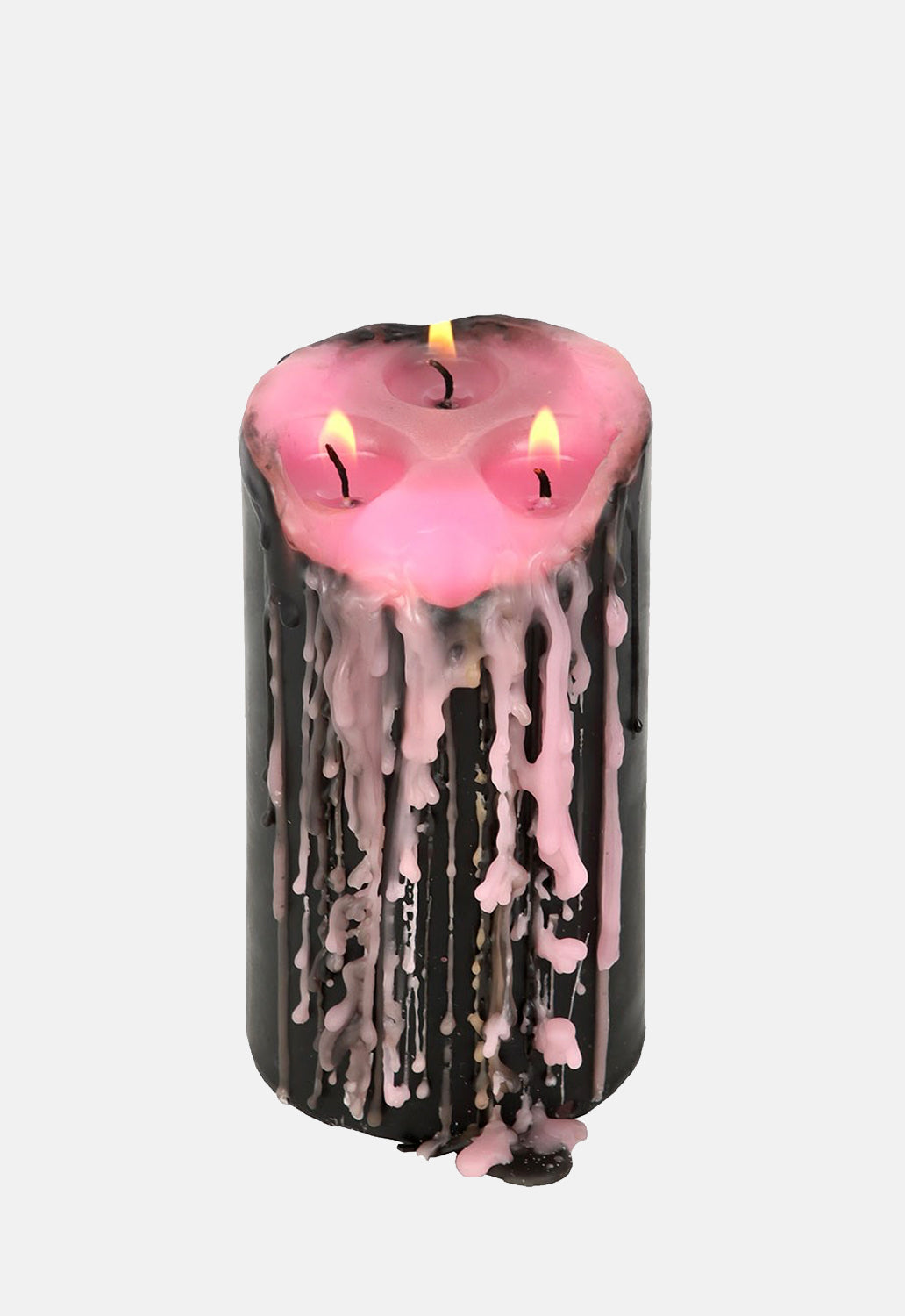 Large Pink Vampire Candle