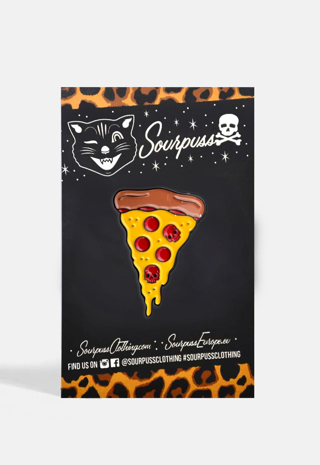 Pizza Slice Pin Badge