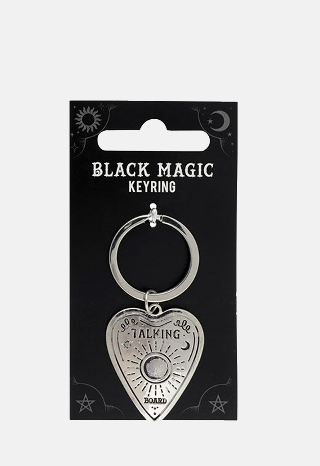 Black Magic Talking Board Planchette Keyring