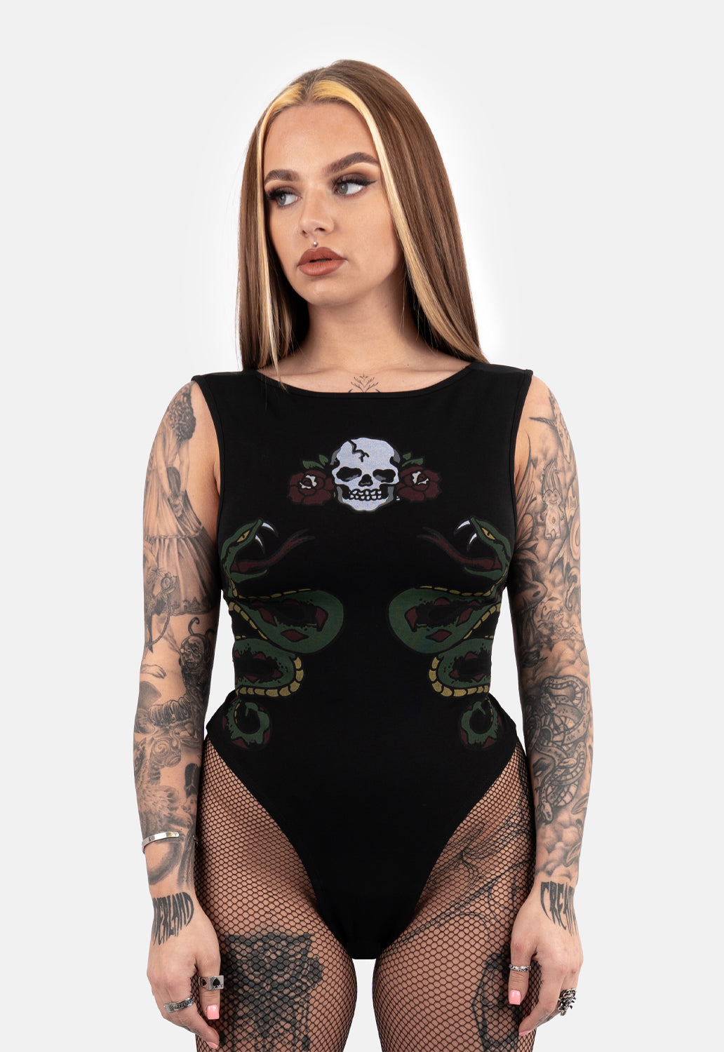 Priscilla Boat Neck Bodysuit