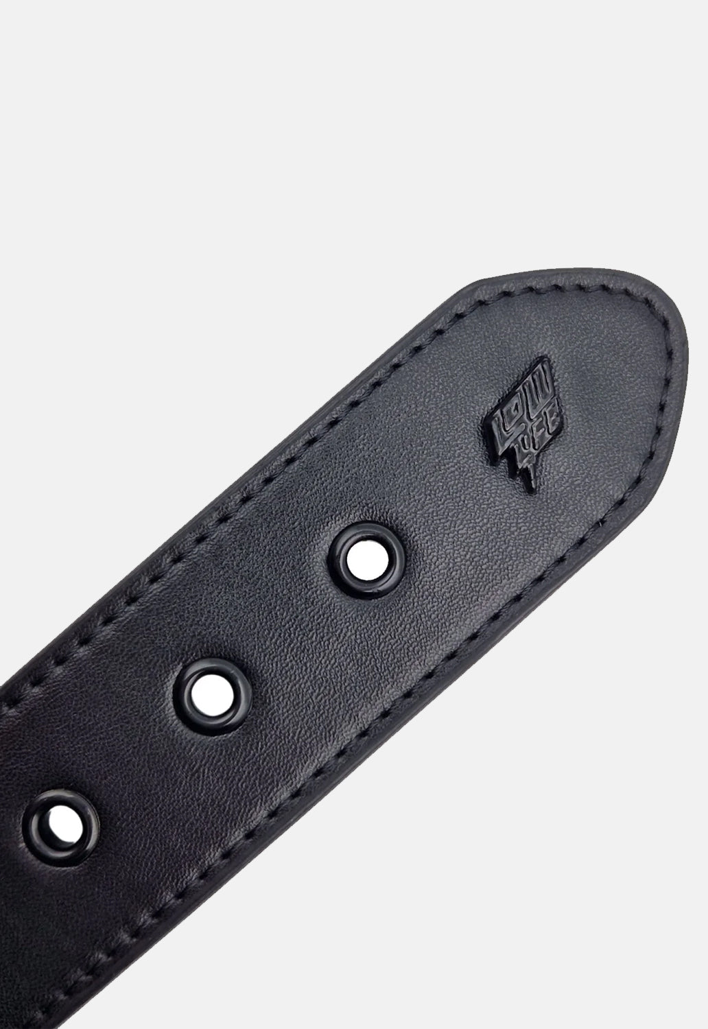 Triple S Studded Leather Belt