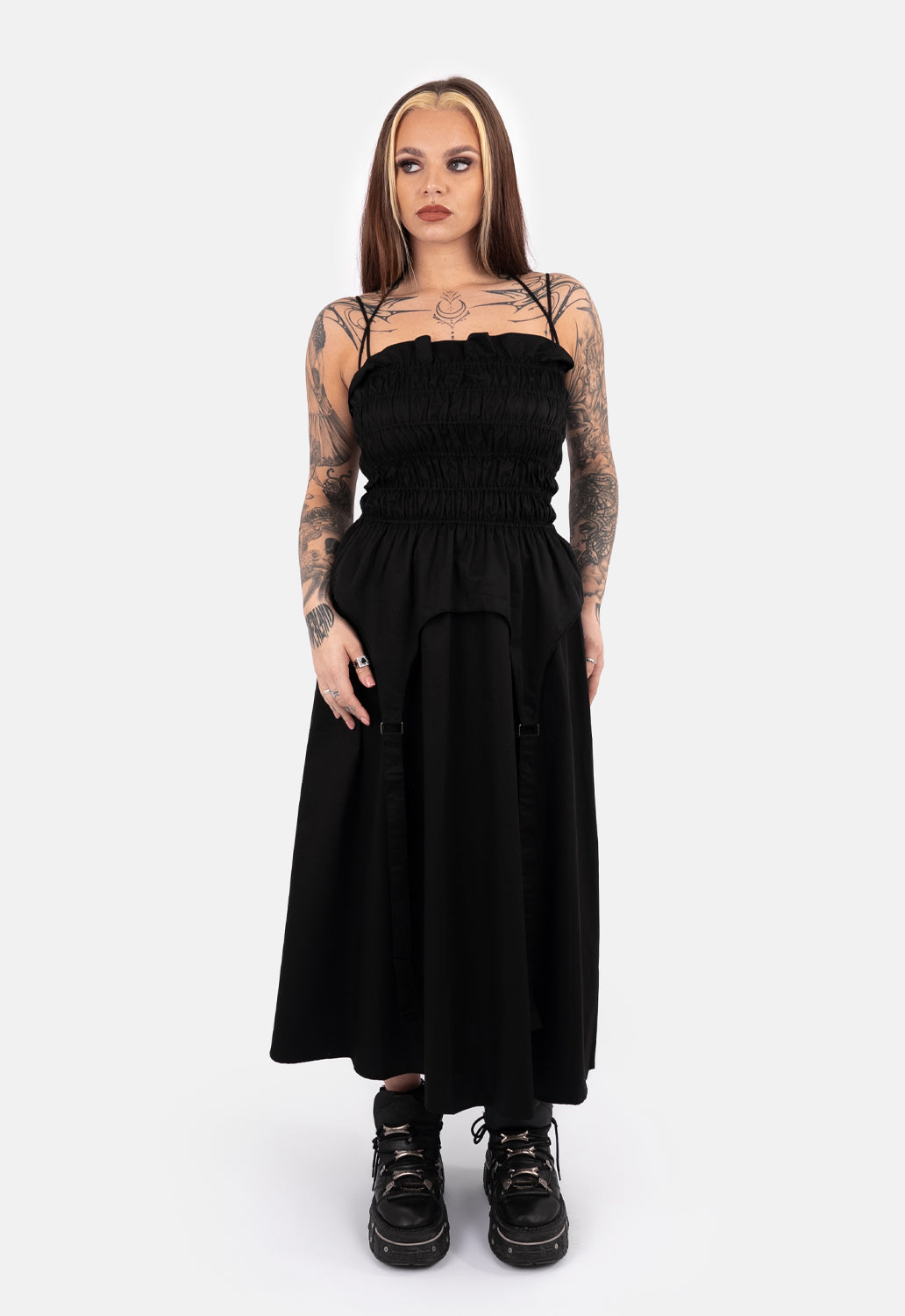 Rockwell Smock Midaxi Dress