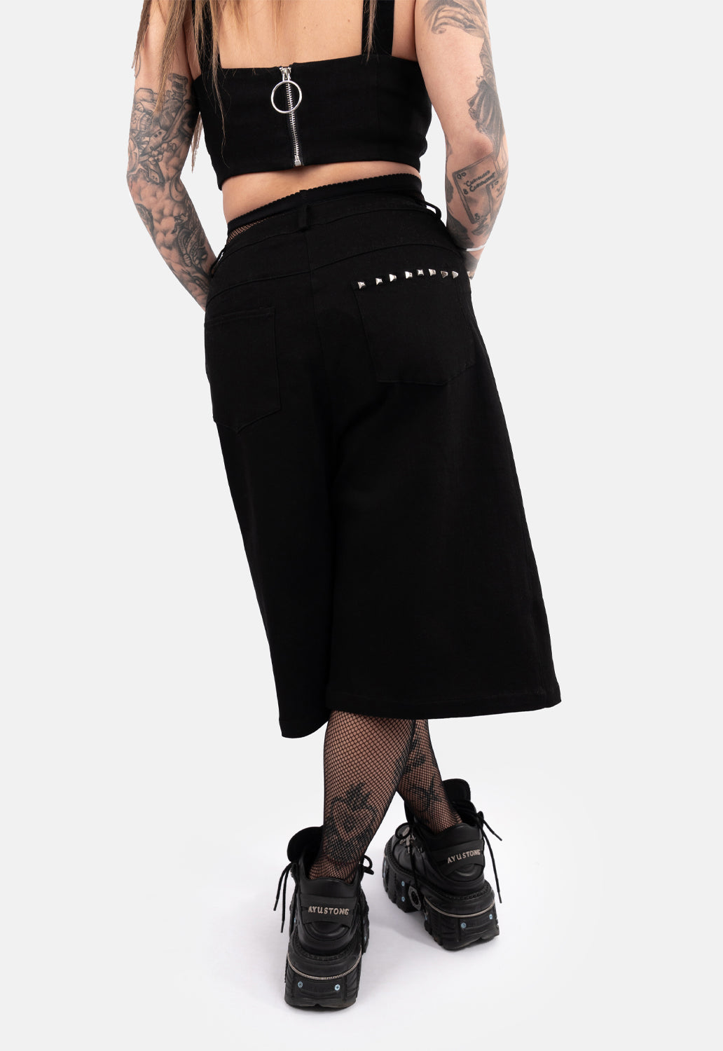 Rita Capri Denim Shorts