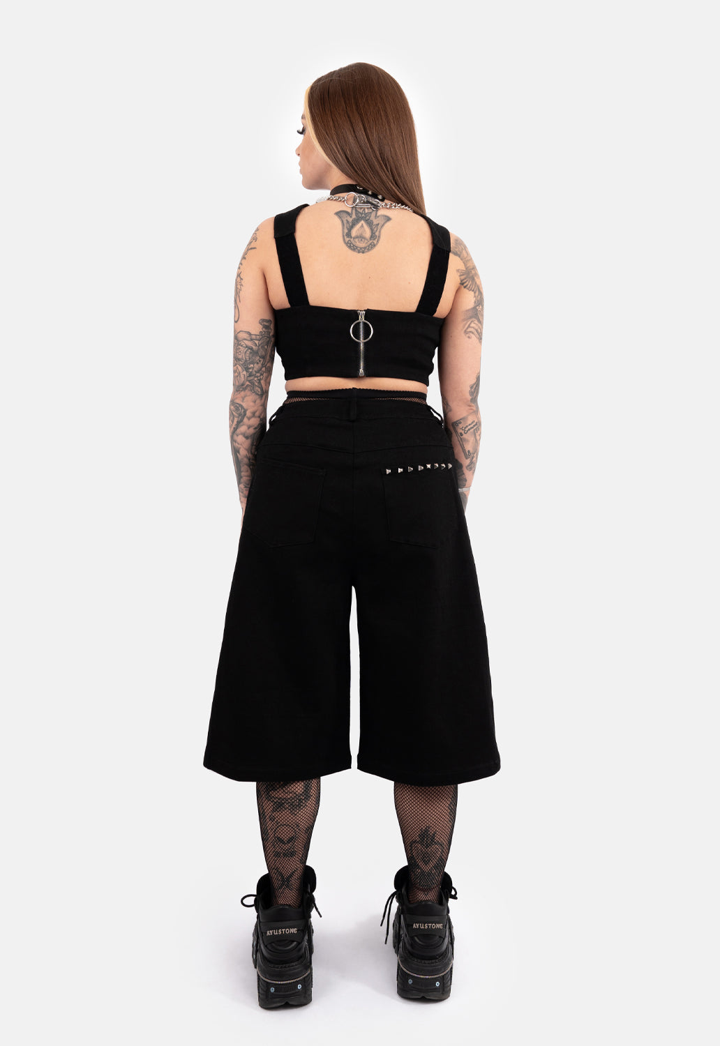 Rita Capri Denim Shorts