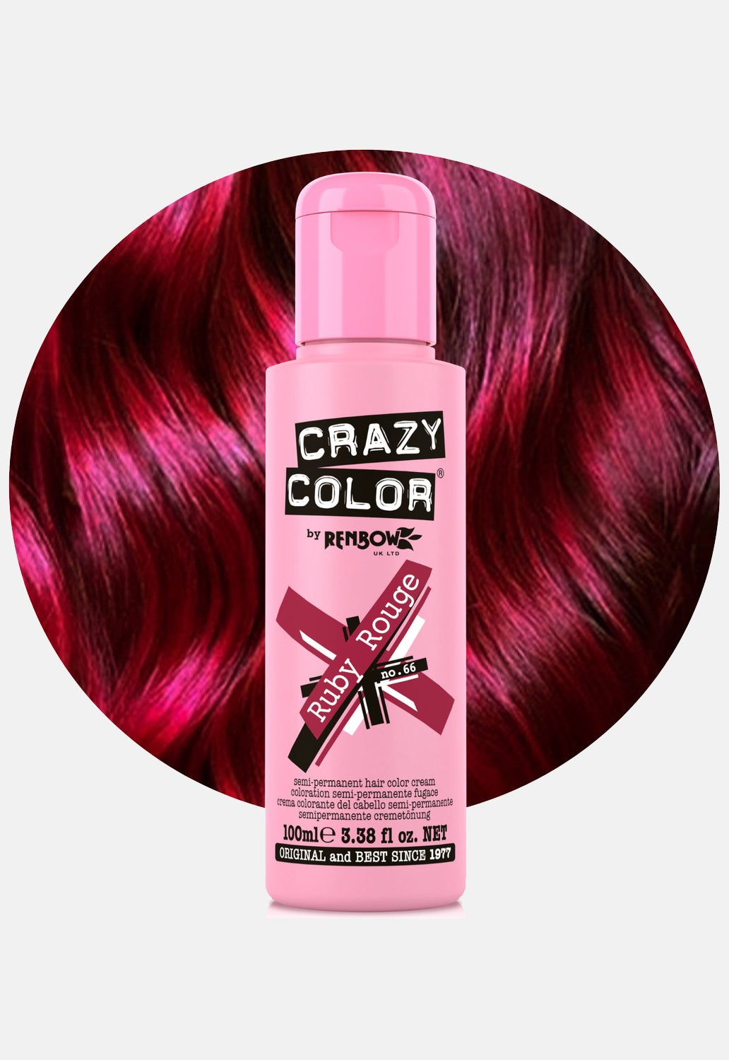 Ruby Rouge Hair Dye
