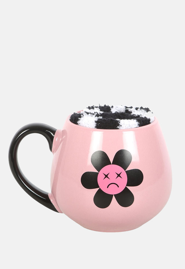 Sad Flower Mug & Sock Set