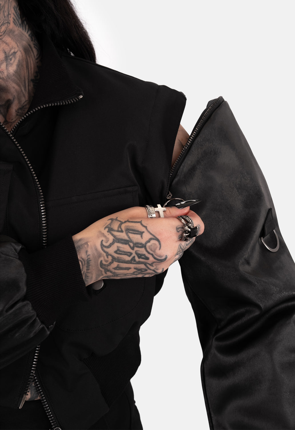 Shasta Cropped Bomber Jacket