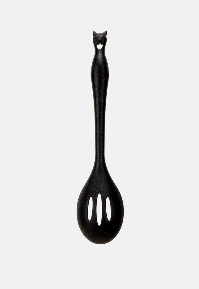Cats Kitchen Slotted Spoon