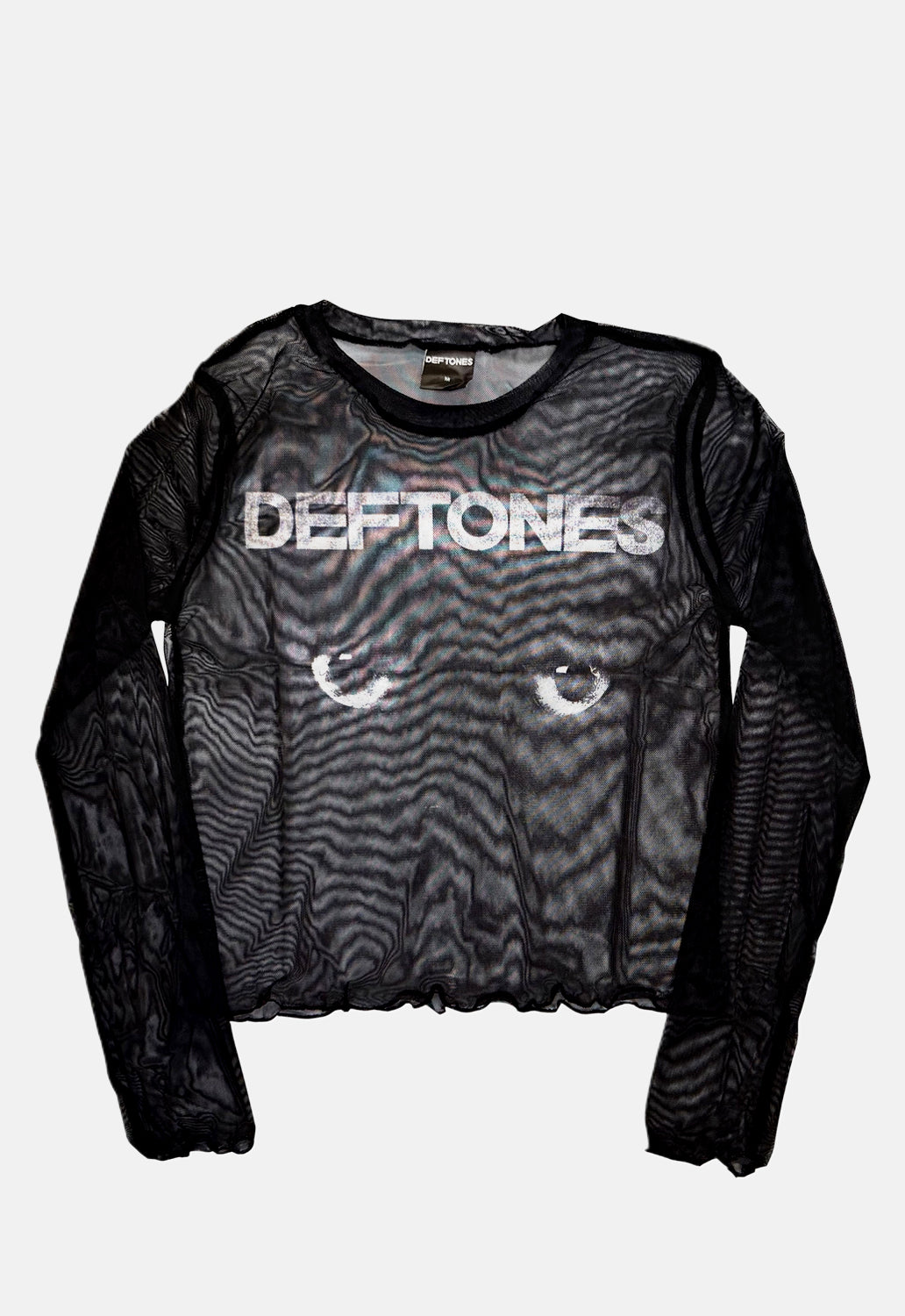 Sphynx Mesh Long Sleeved Crop Top