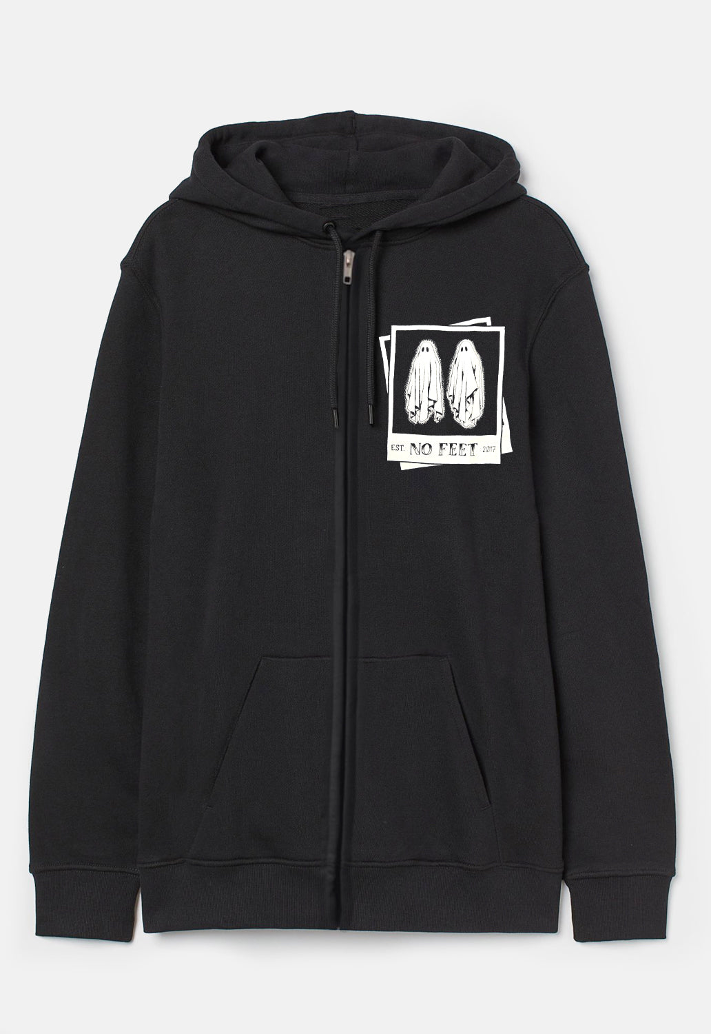 Still No Feet Zip Hoodie