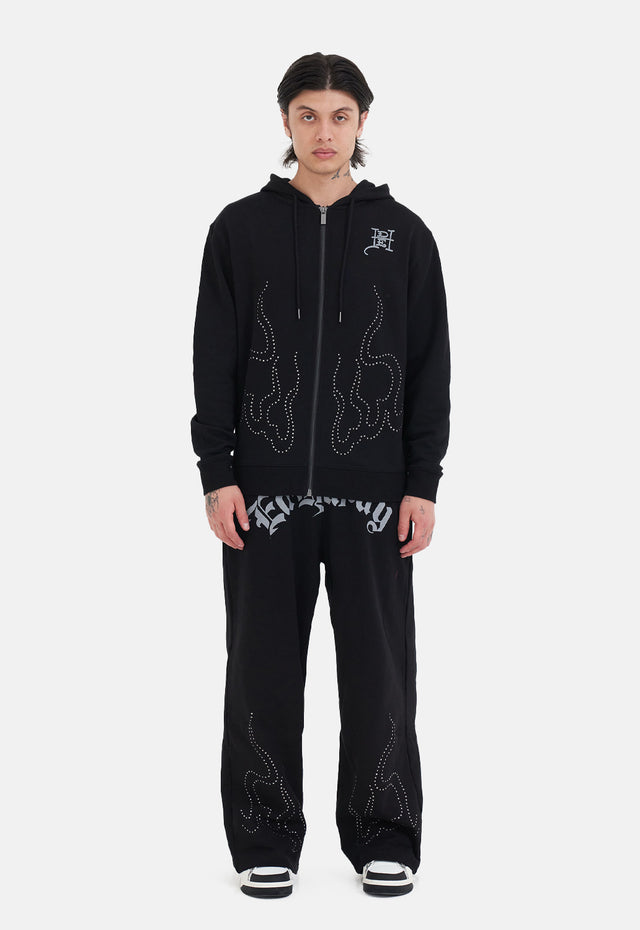 Stud Detail Relaxed Jogger