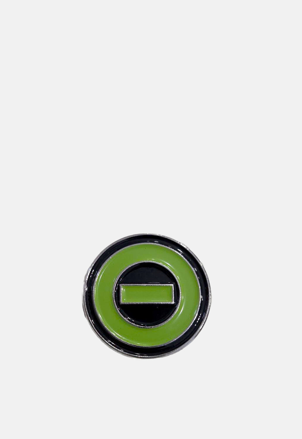 Classic O Symbol Pin Badge