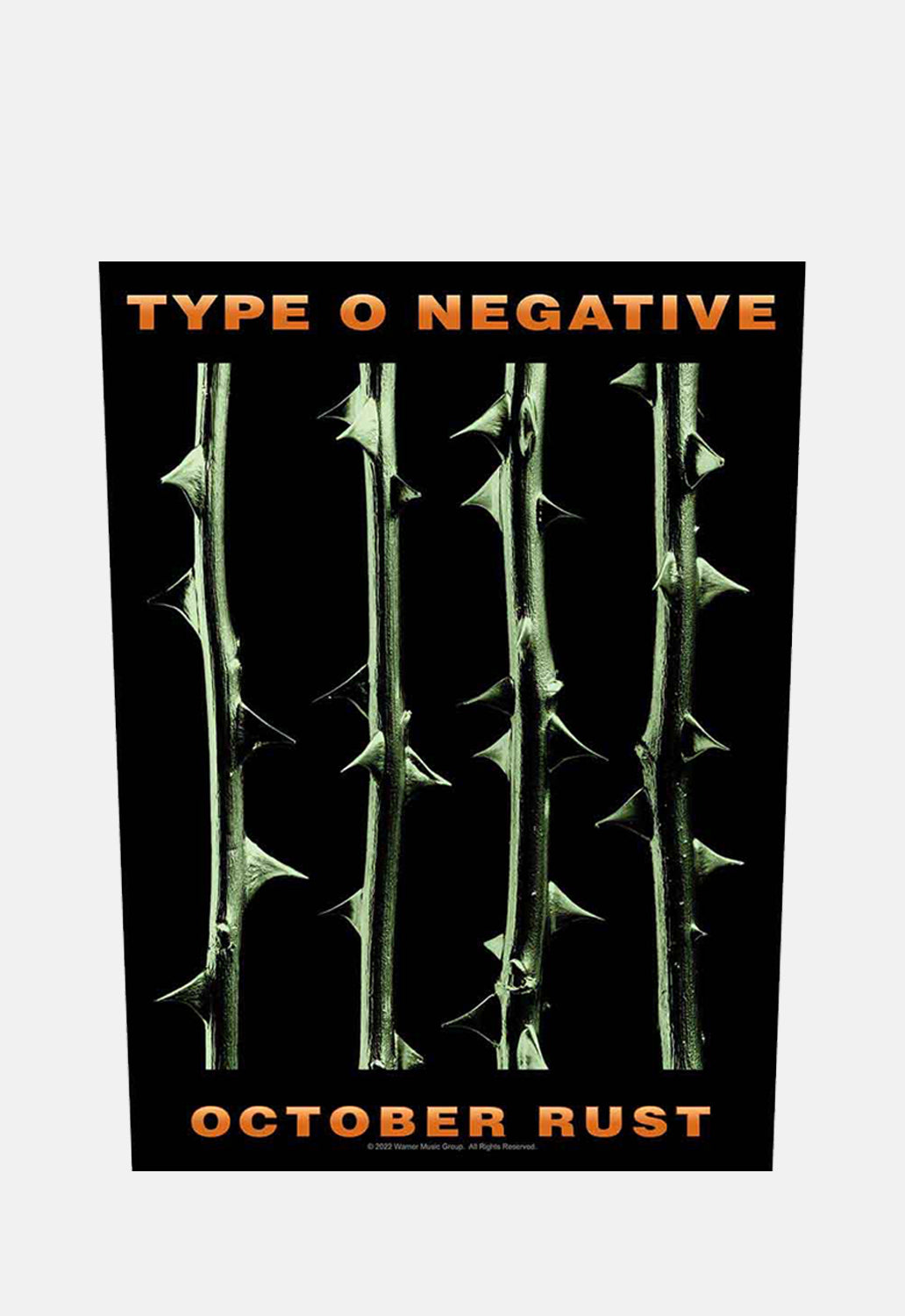 October Rust Back Patch