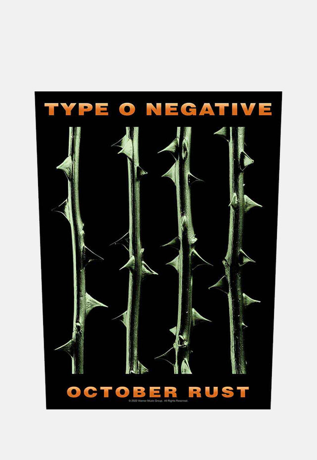 October Rust Back Patch