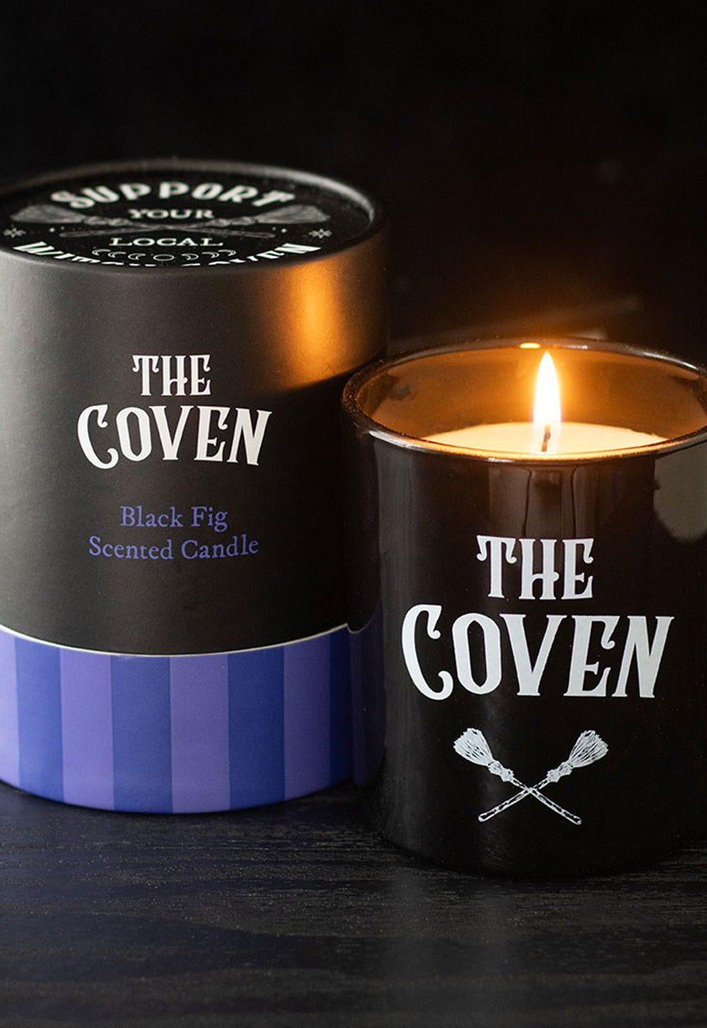 The Coven Black Fig Scented Candle