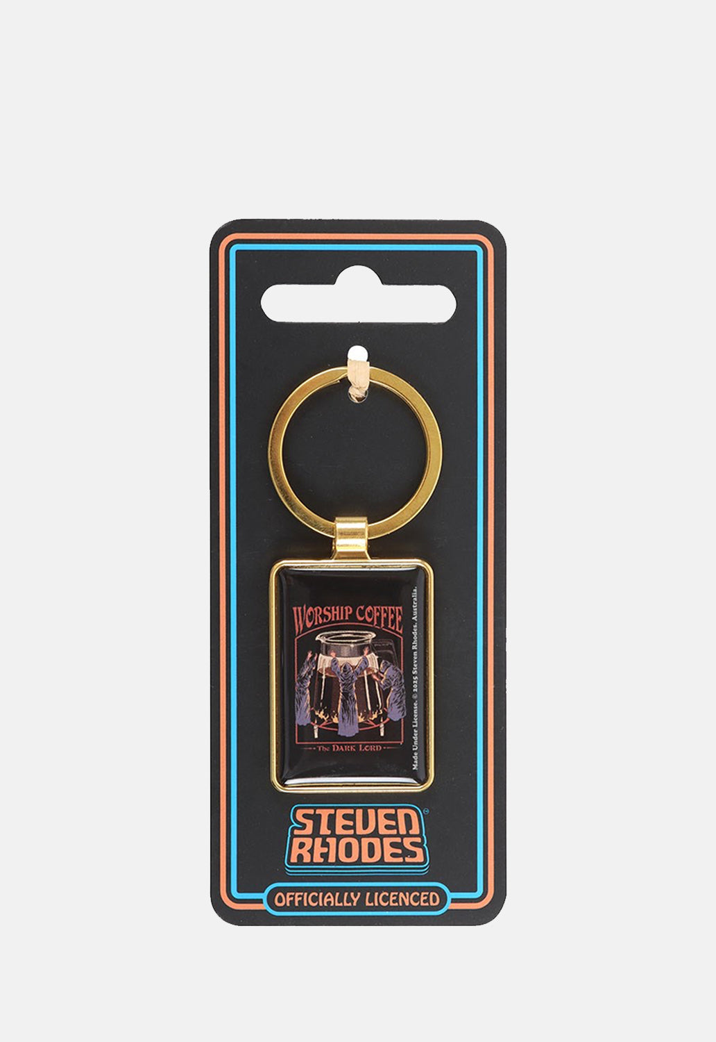 Worship Coffee Keyring