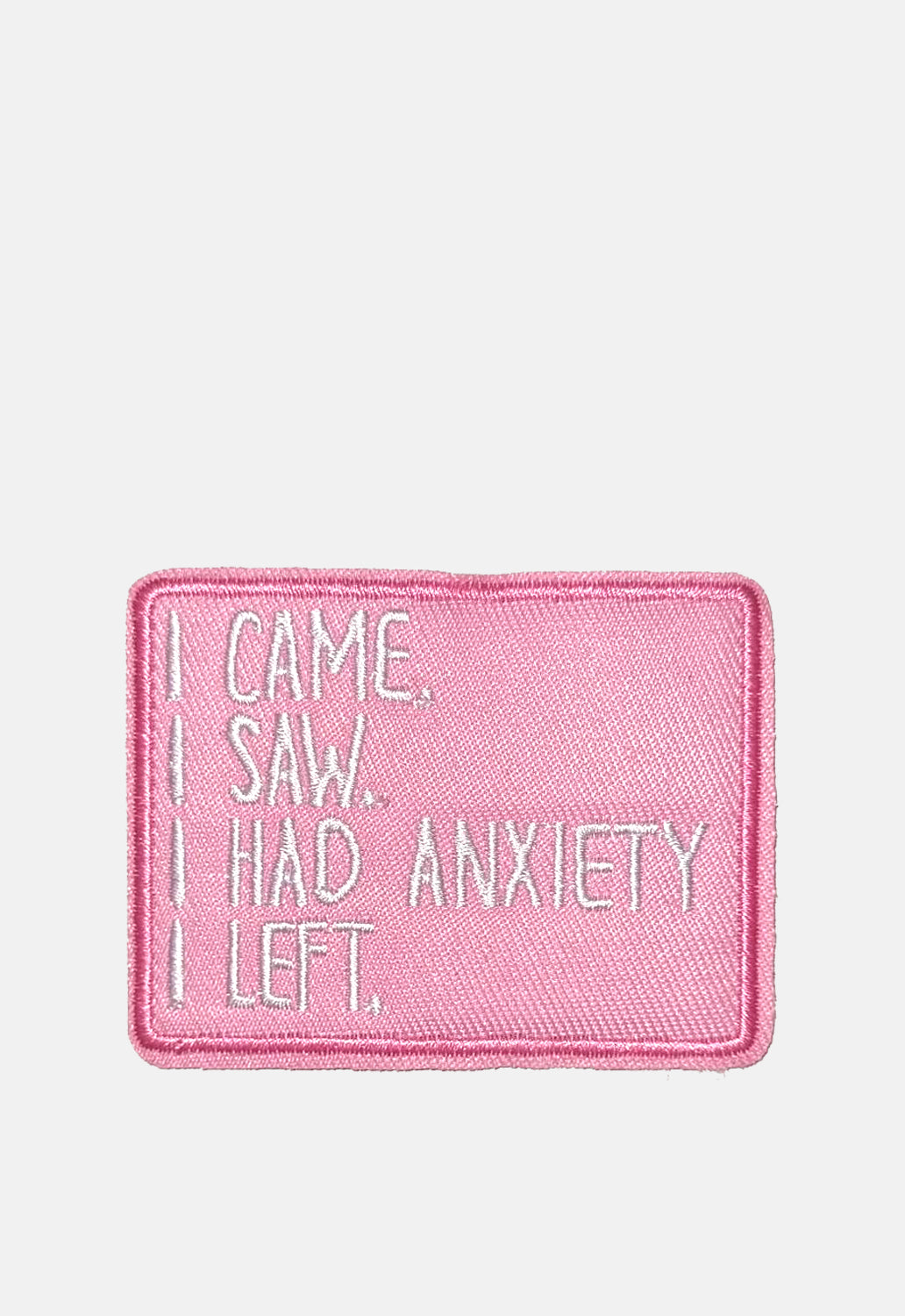 Anxiety Quote Patch