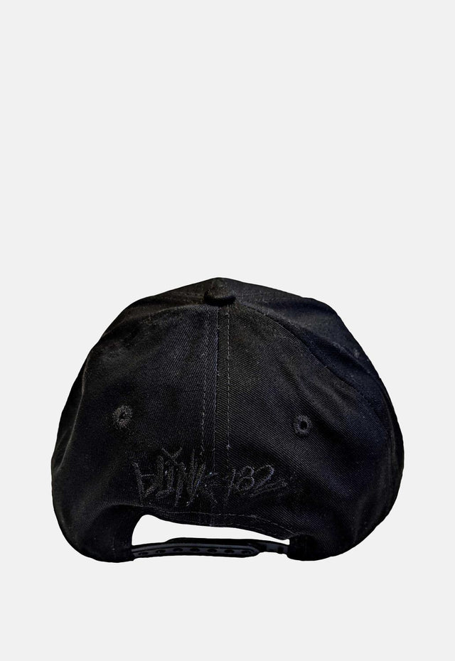 Black Six Arrow Smile Cap
